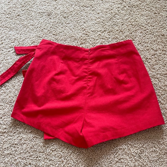 Red Super Down Skort - Picture 3 of 4